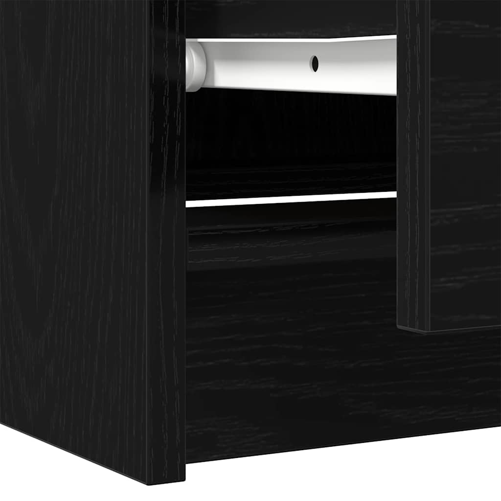 Meuble TV noir 60x35x54 cm bois d'ingénierie Meubles TV vidaXL