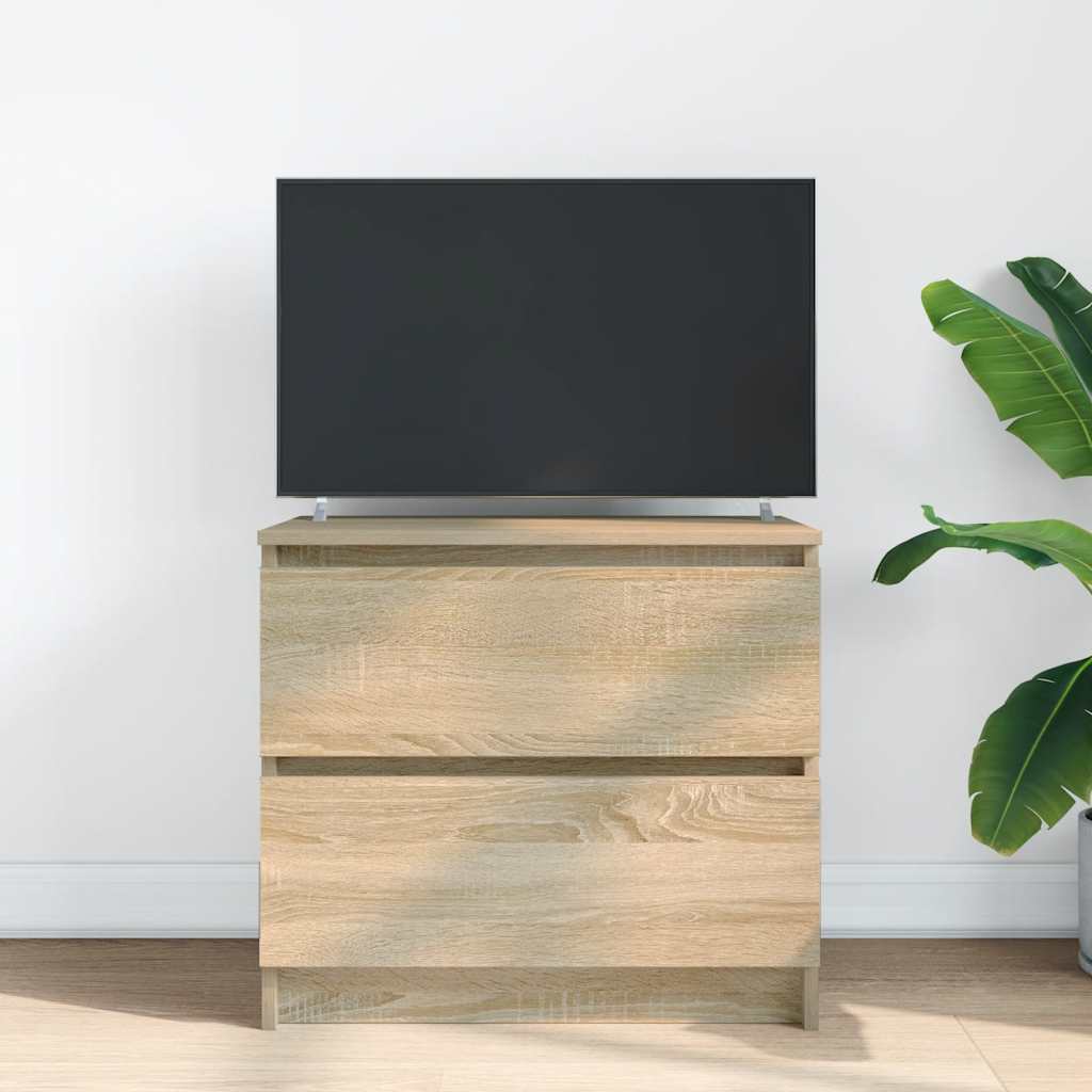 Meuble TV chêne sonoma 60x35x54 cm bois d'ingénierie Meubles TV vidaXL