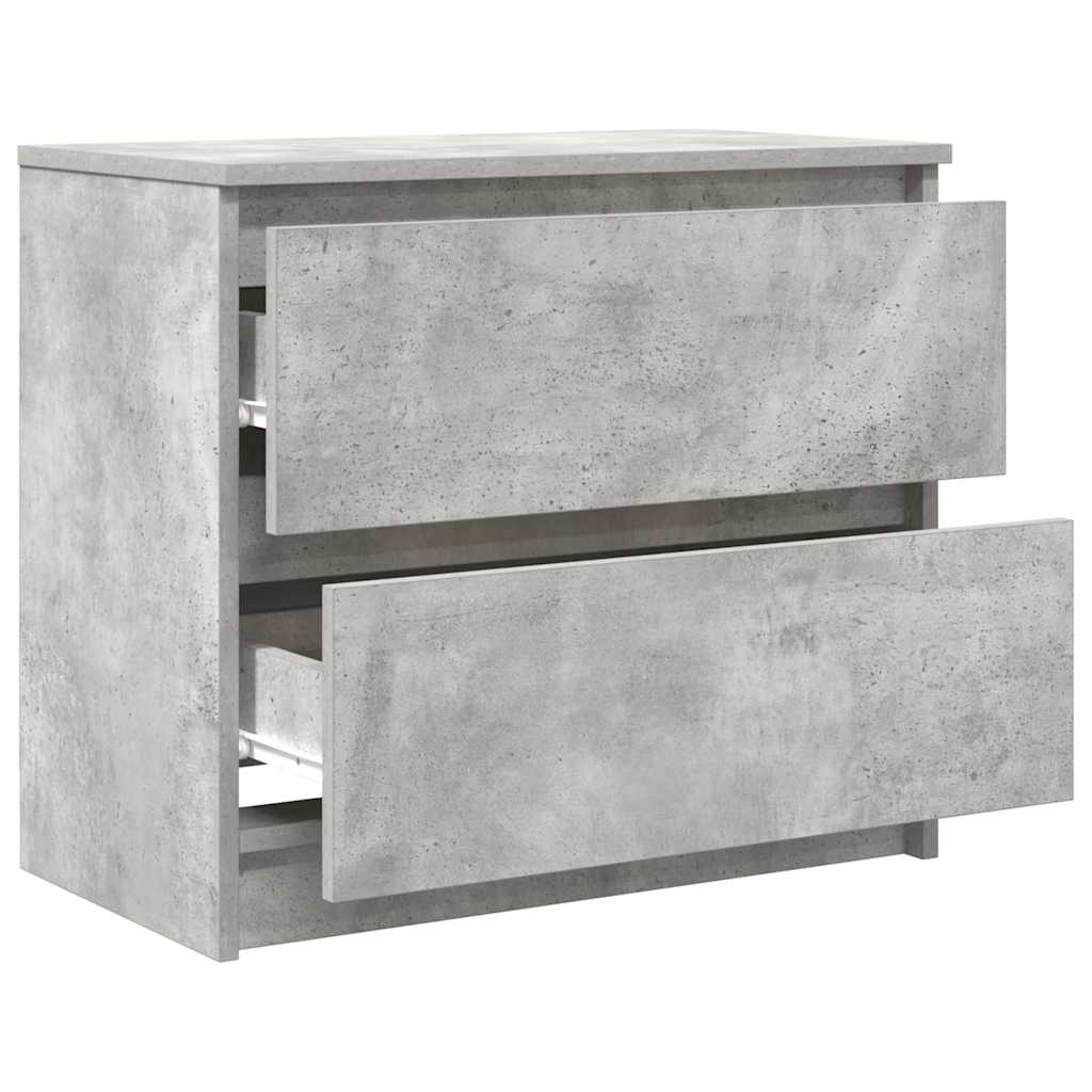 Meuble TV gris béton 60x35x54 cm bois d'ingénierie Meubles TV vidaXL