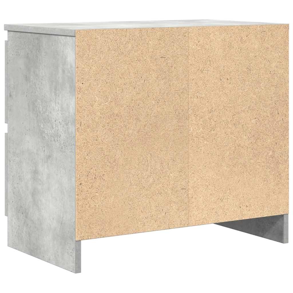 Meuble TV gris béton 60x35x54 cm bois d'ingénierie Meubles TV vidaXL