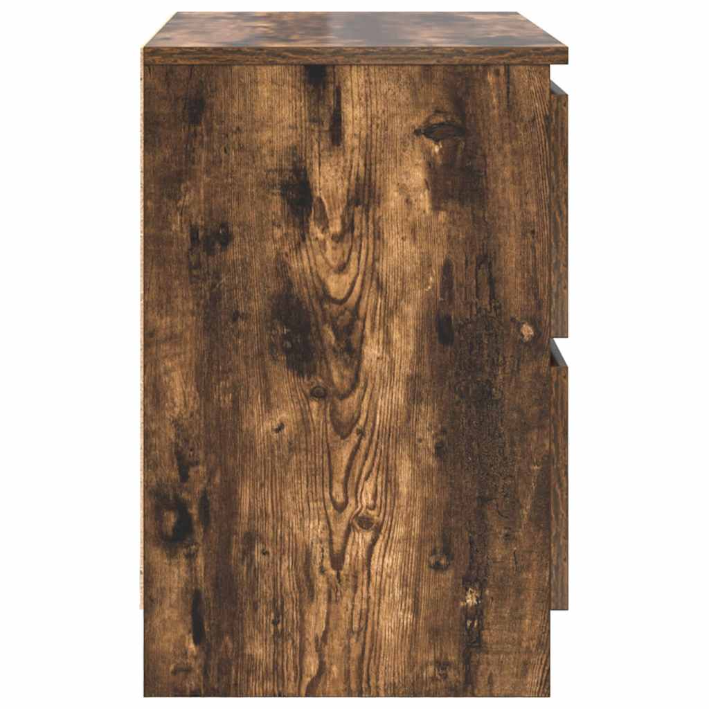 Meuble TV chêne fumé 60x35x54 cm bois d'ingénierie Meubles TV vidaXL