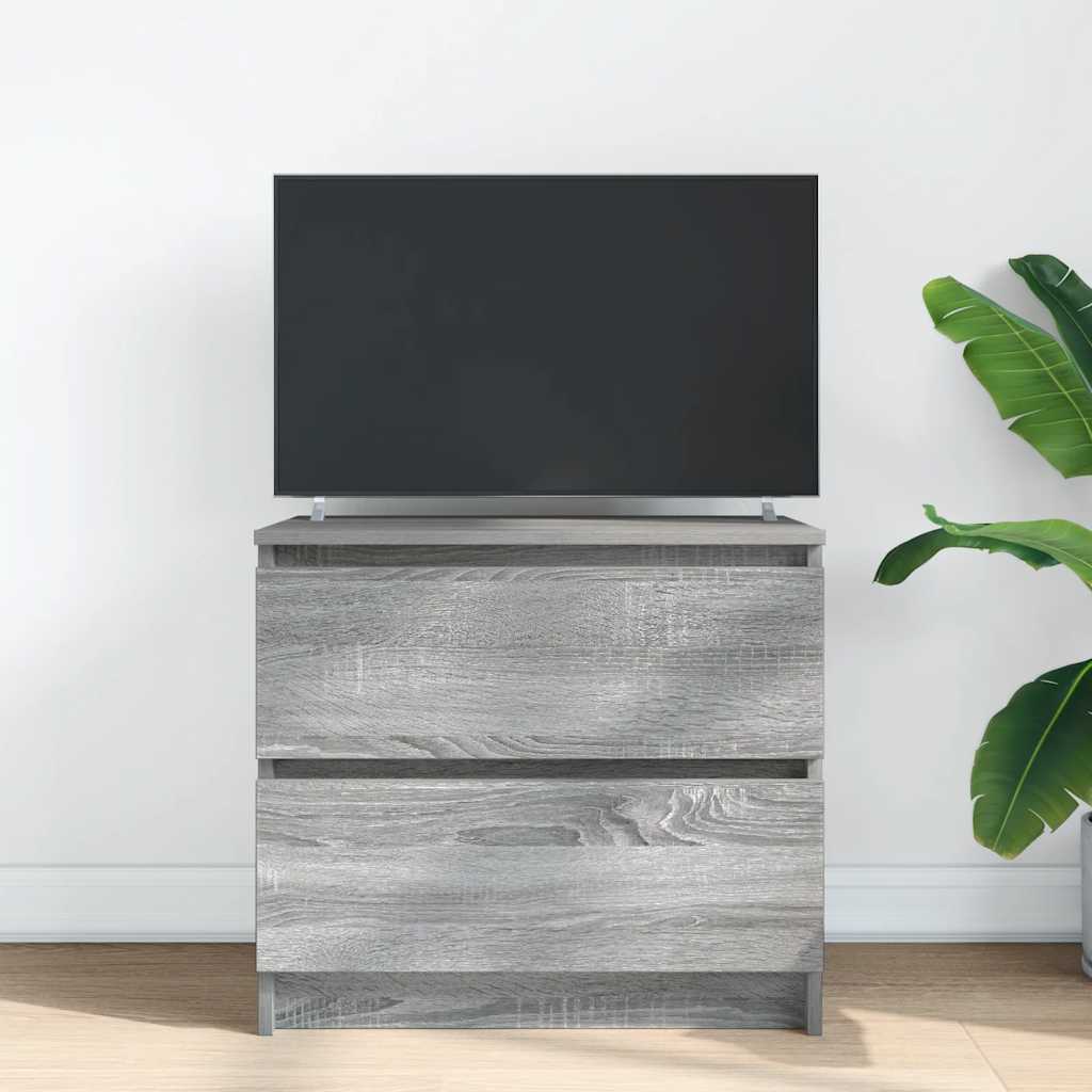 Meuble TV sonoma gris 60x35x54 cm bois d'ingénierie Meubles TV vidaXL