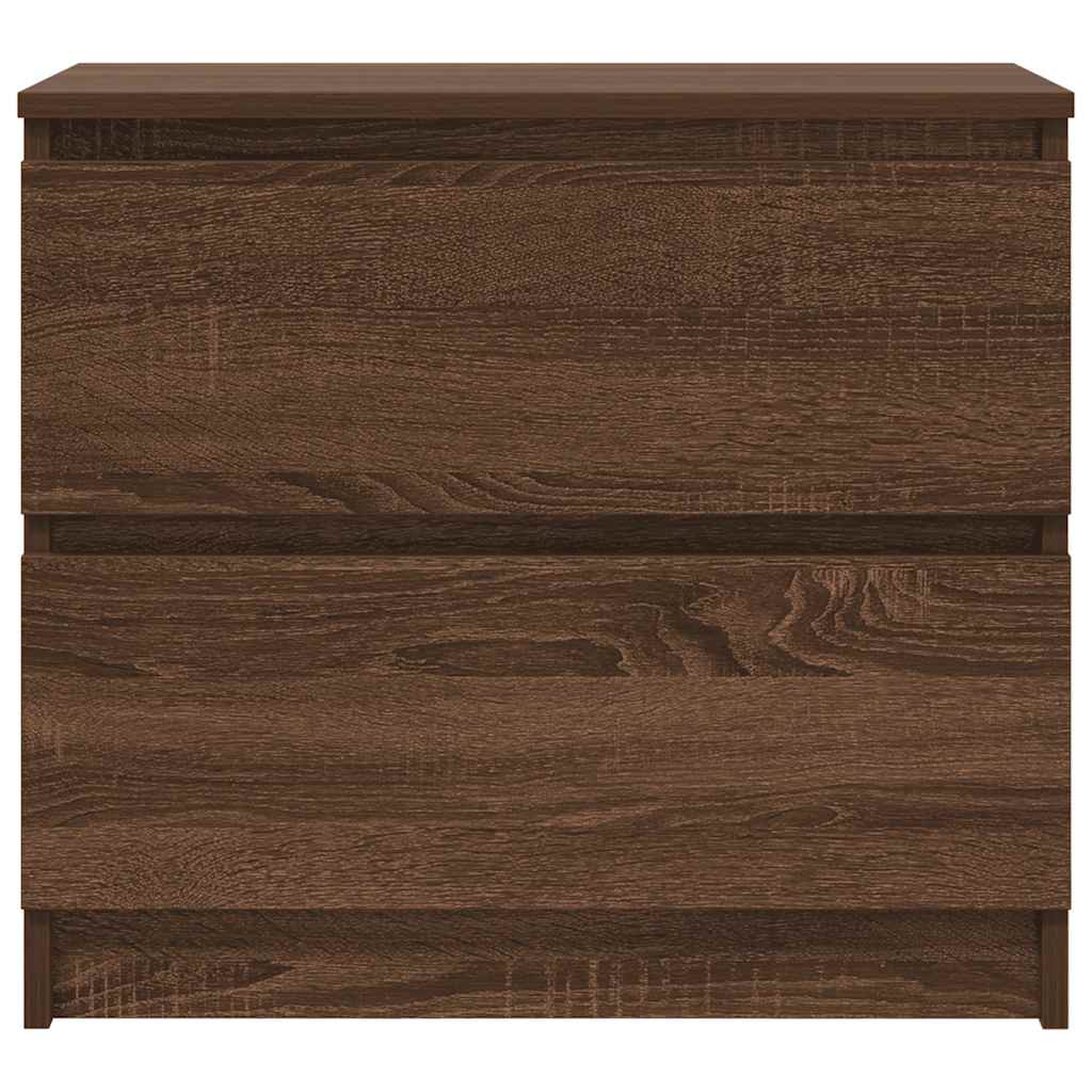 Meuble TV chêne marron 60x35x54 cm bois d'ingénierie Meubles TV vidaXL