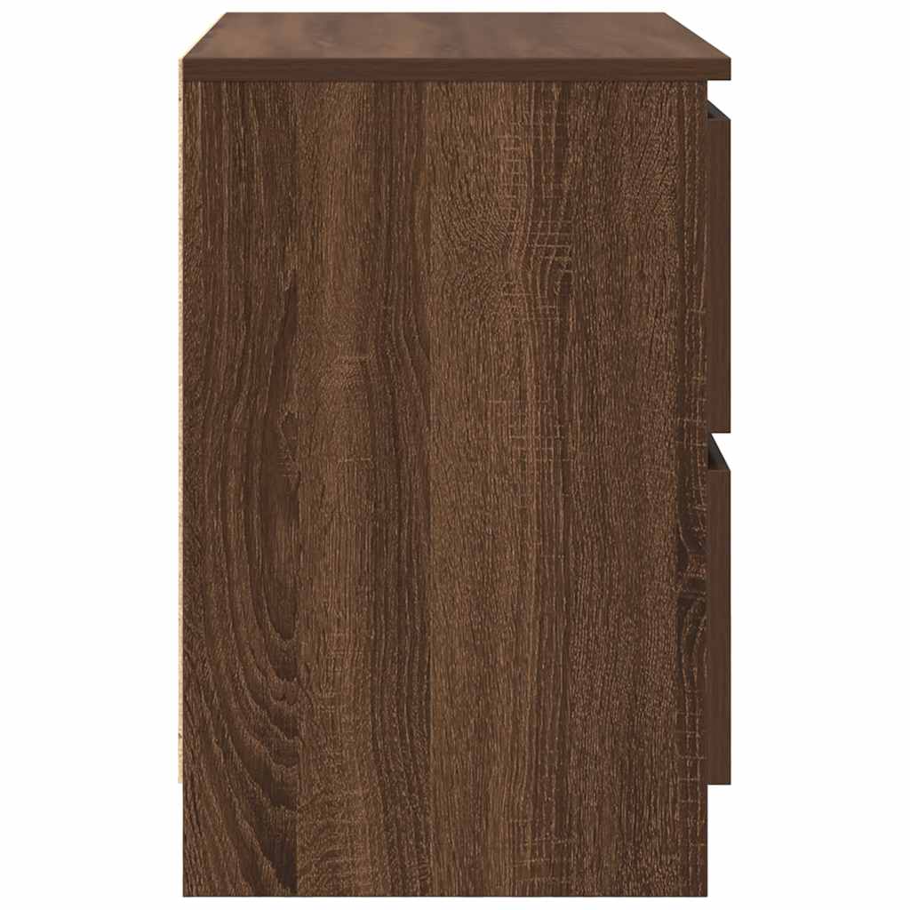 Meuble TV chêne marron 60x35x54 cm bois d'ingénierie Meubles TV vidaXL