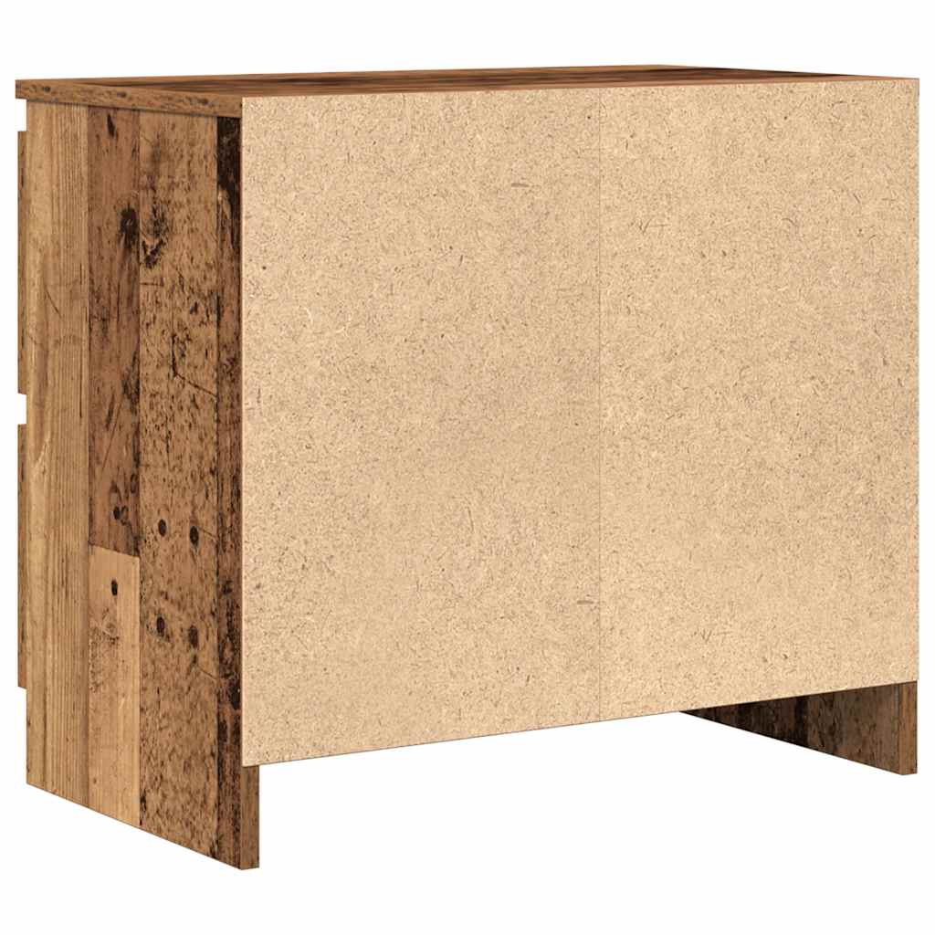 Meuble TV vieux bois 60x35x54 cm bois d'ingénierie Meubles TV vidaXL