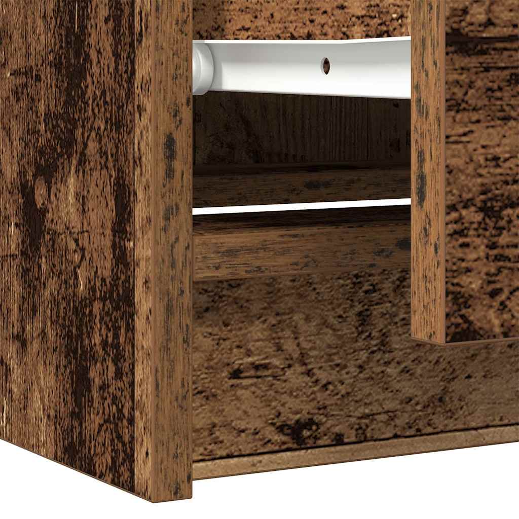 Meuble TV vieux bois 60x35x54 cm bois d'ingénierie Meubles TV vidaXL