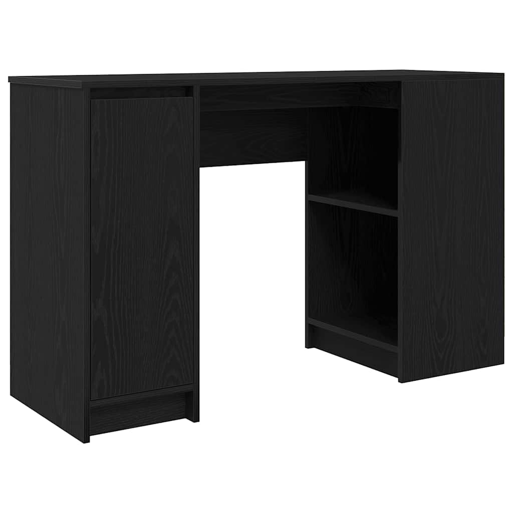 Bureau chêne noir 120x42x76 cm bois d'ingénierie Bureaux vidaXL