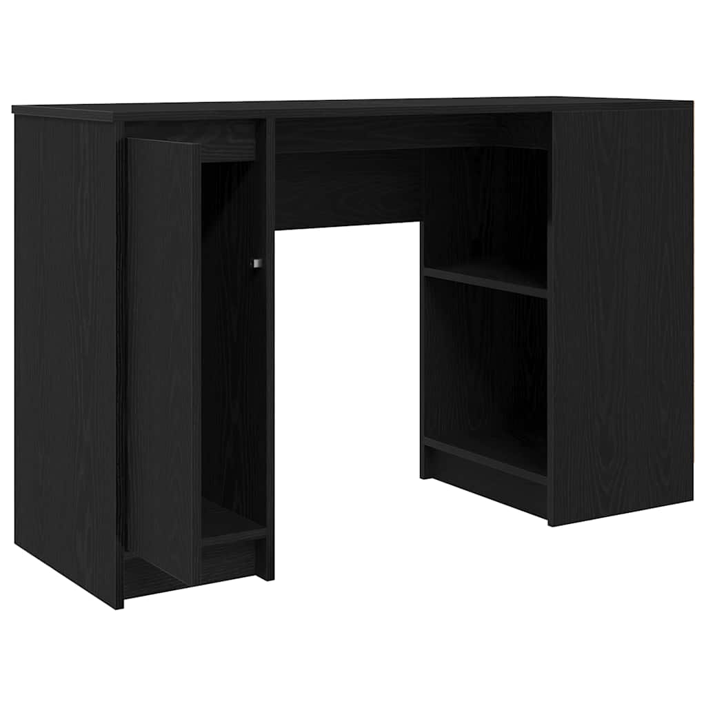 Bureau chêne noir 120x42x76 cm bois d'ingénierie Bureaux vidaXL