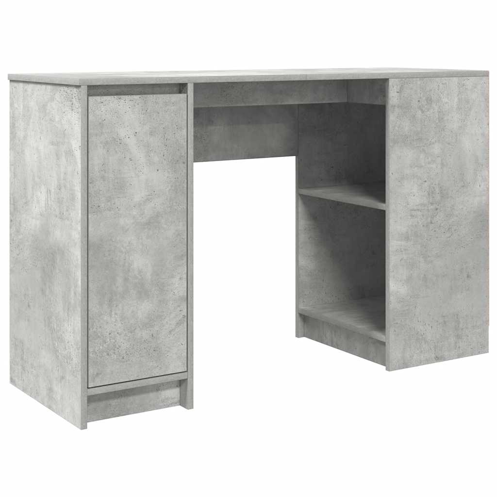 Bureau gris béton 120x42x76 cm bois d'ingénierie Bureaux vidaXL