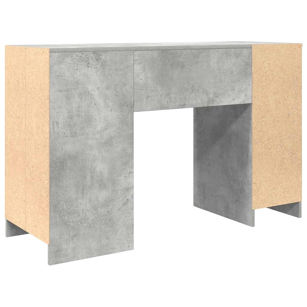 Bureau gris béton 120x42x76 cm bois d'ingénierie Bureaux vidaXL