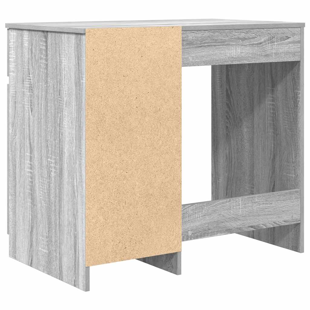 Bureau sonoma gris 86x49x76 cm bois d'ingénierie Bureaux vidaXL