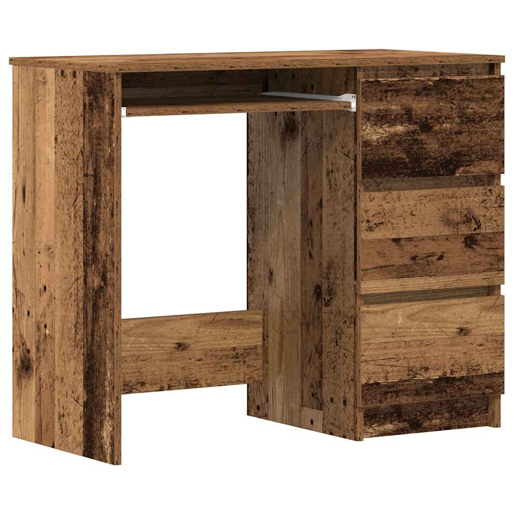 Bureau vieux bois 90x45x76 cm bois d'ingénierie Bureaux vidaXL