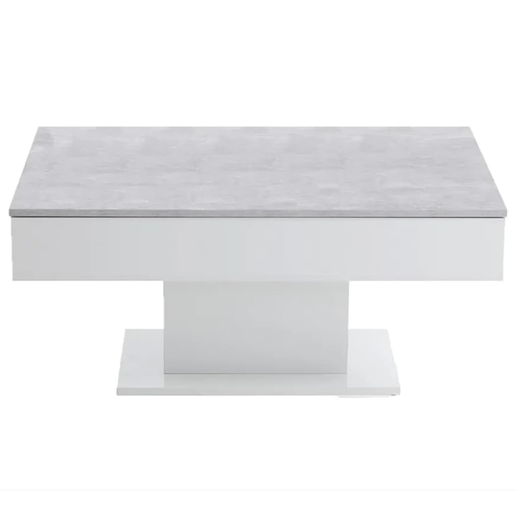 FMD Gray and white gray coffee table