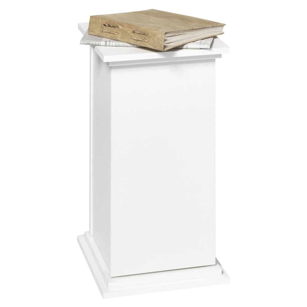 FMD -Tisch mit Tür 57,4 cm Weiß ernennen