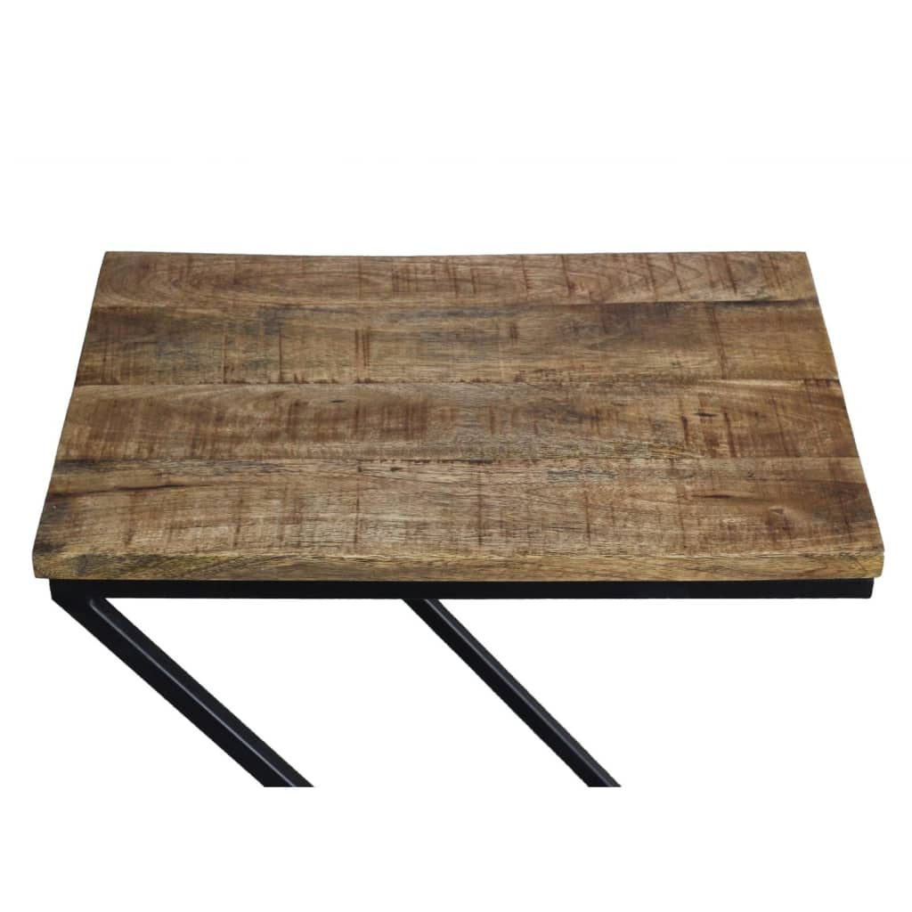 Tavolino Rousseau Kenobi in legno di mangolia