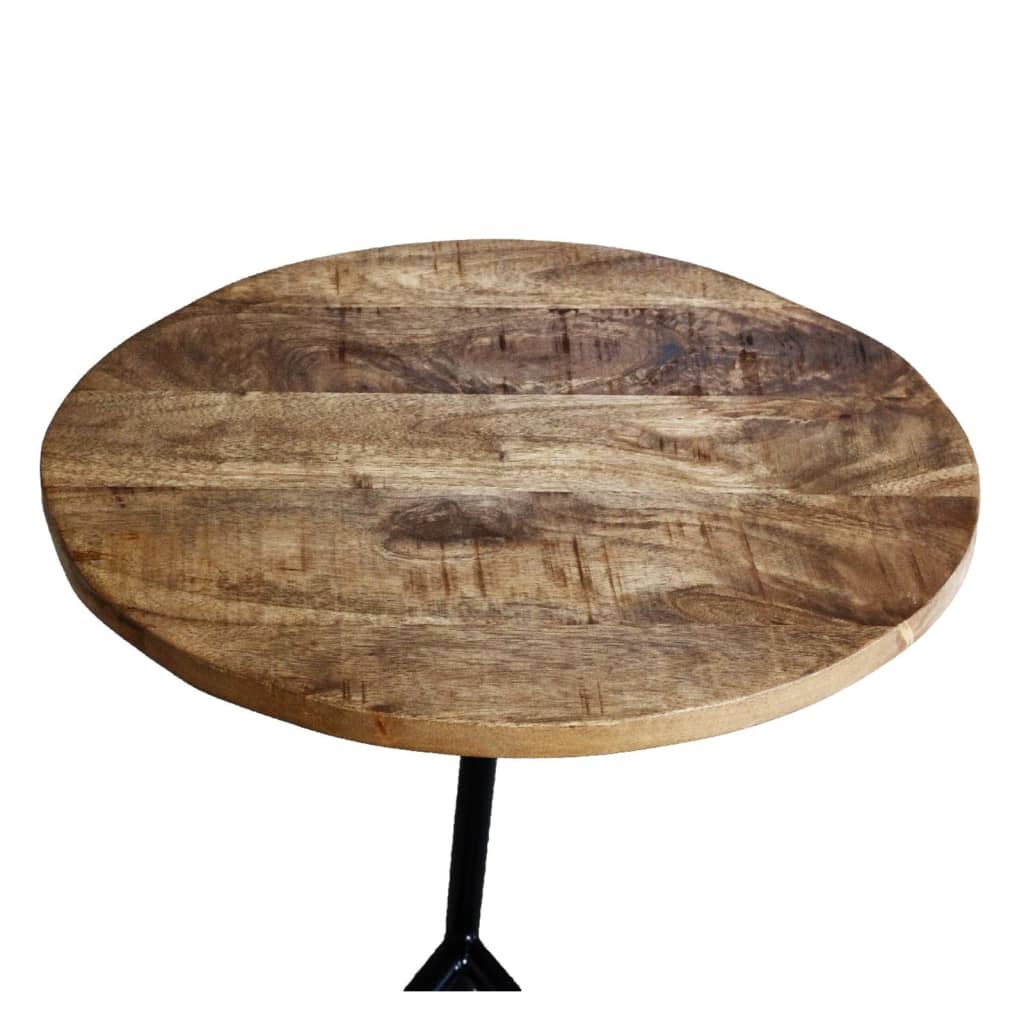 Tavolino Servio Rousseau in legno di mangolia