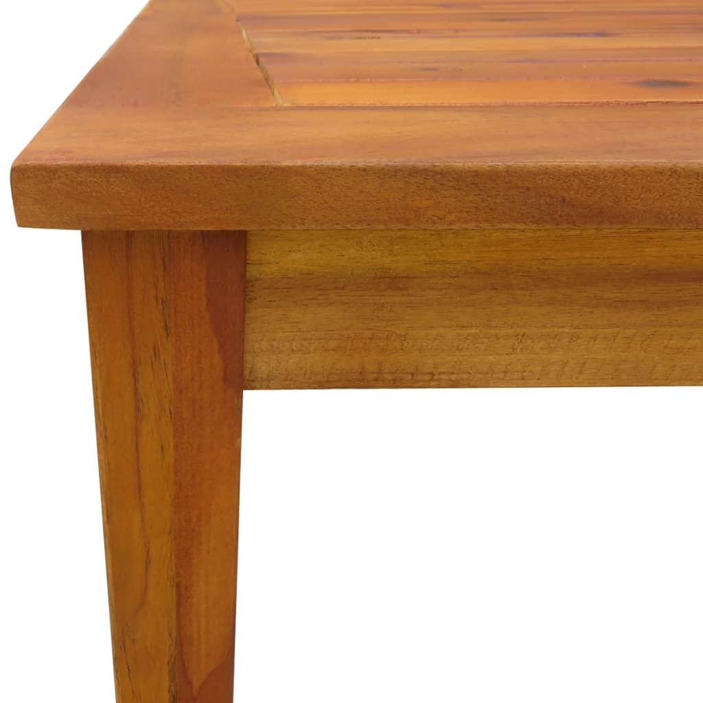 Jeu de salle à manger d'extérieur 7 pcs Bois d'acacia solide