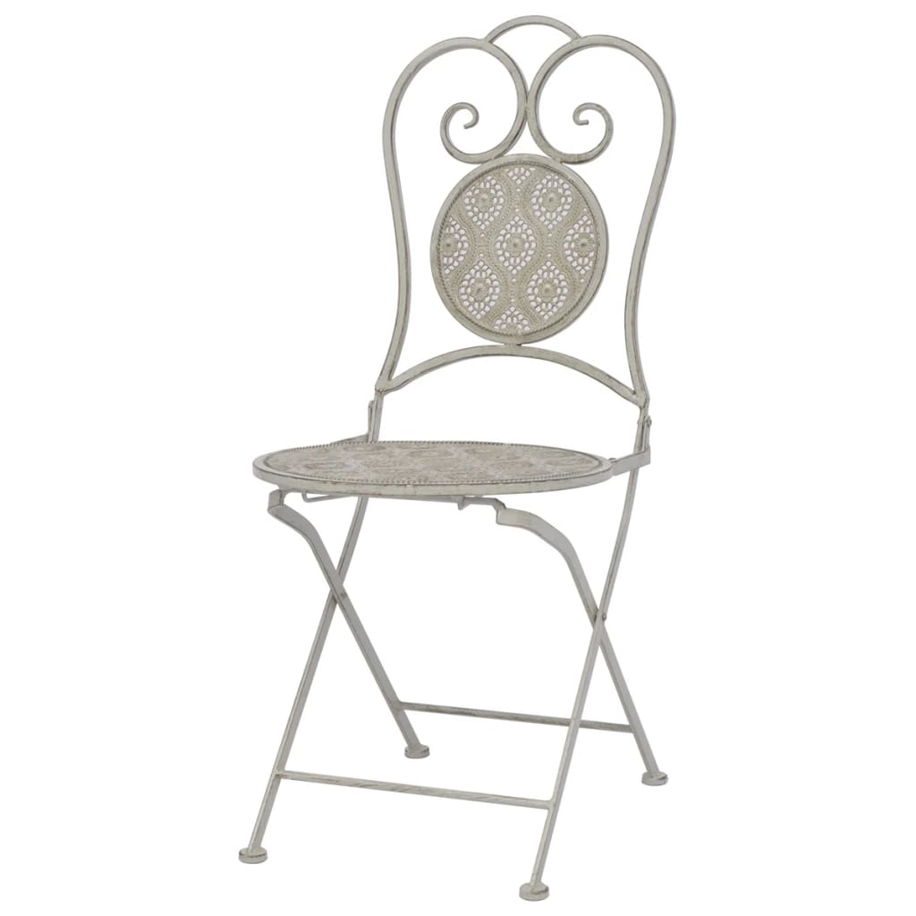 Bistro -Set 3 PCs Graustahl