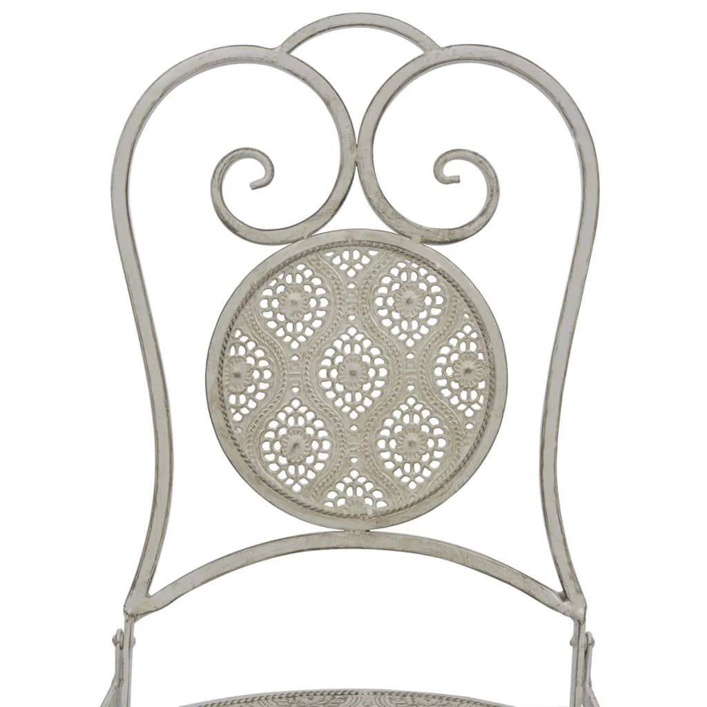 Bistro -Set 3 PCs Graustahl