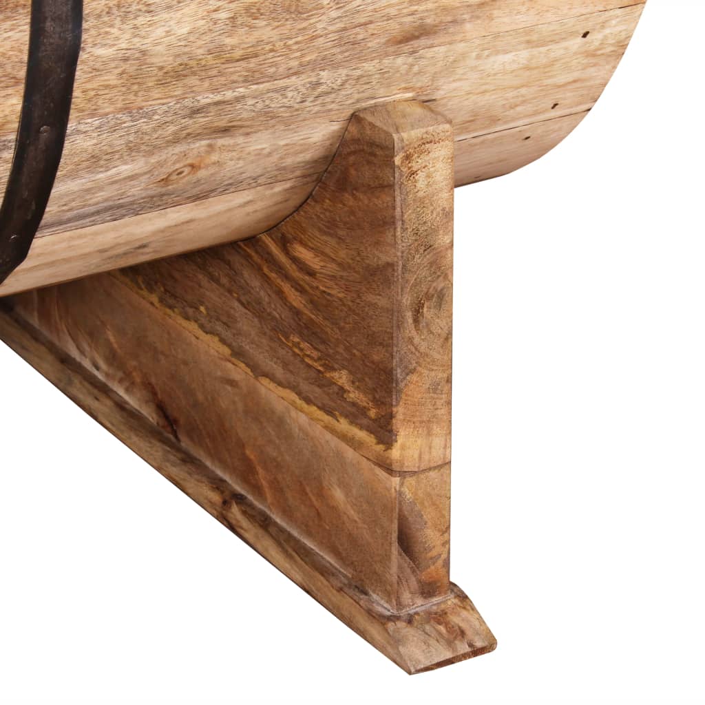 Tavolino basso Legno massello di mango 88 x 50 x 40 cm
