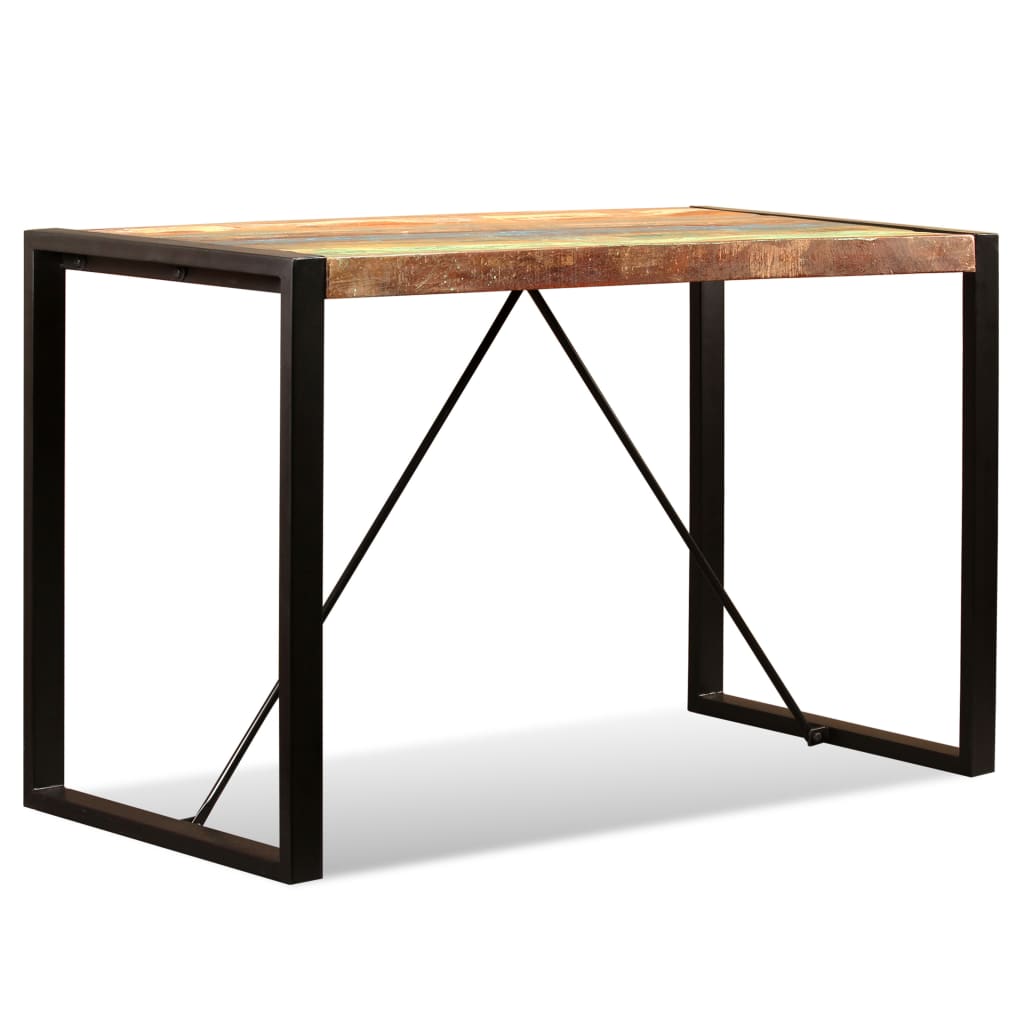 Esstisch mit fester Wiederherstellung Holz 120 cm