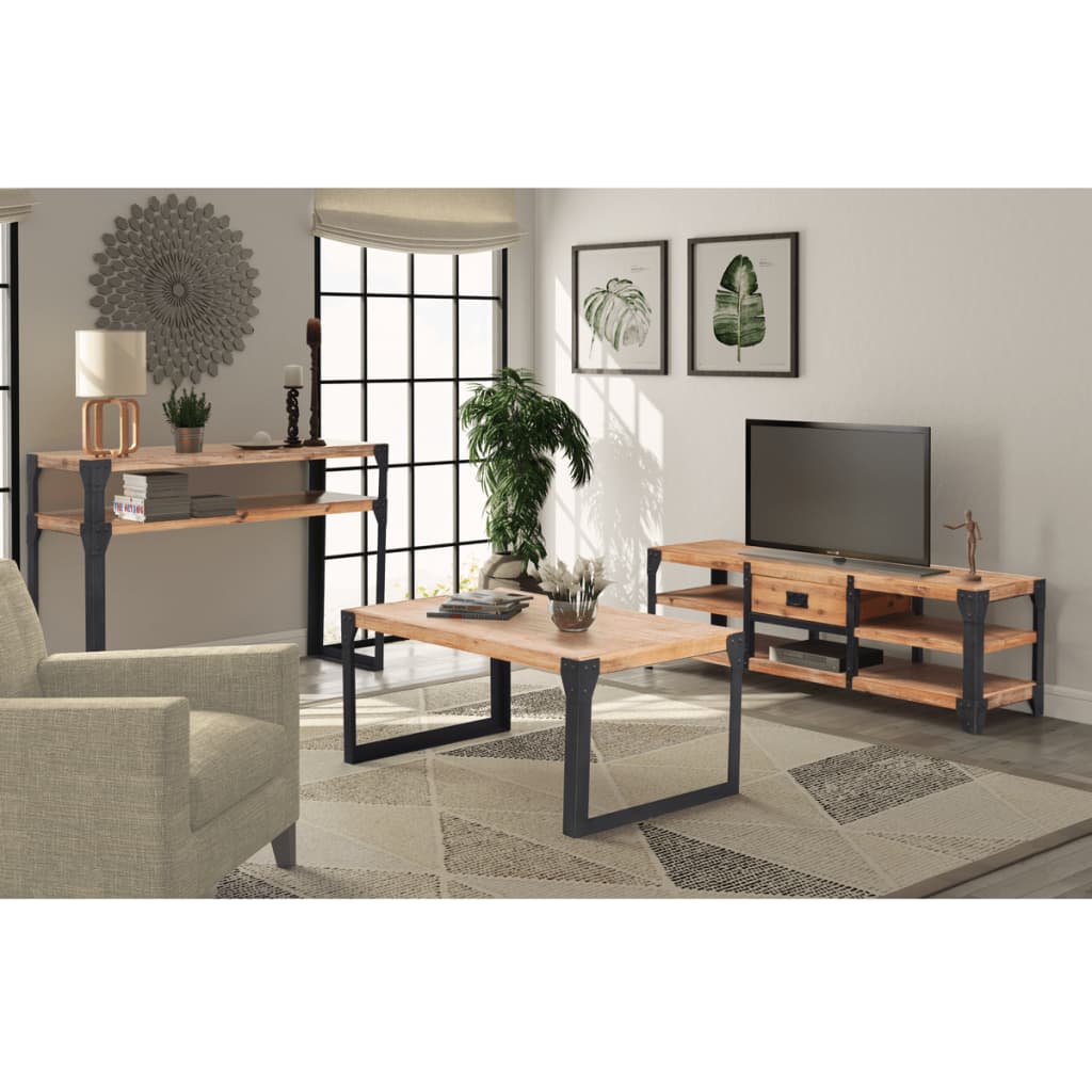 Salon 3 -room furniture furniture solid acacia