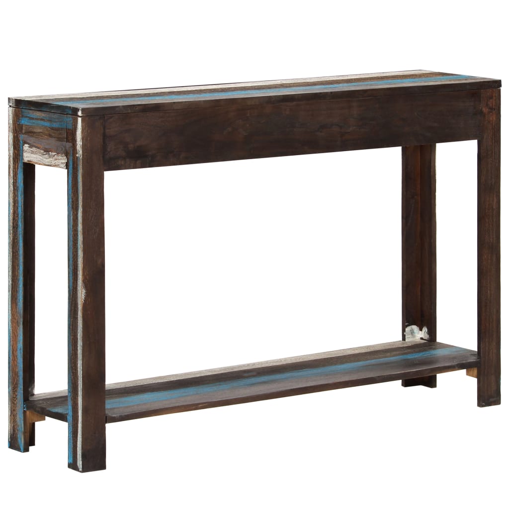 Vintage solid wood console table 118 x 30 x 80 cm