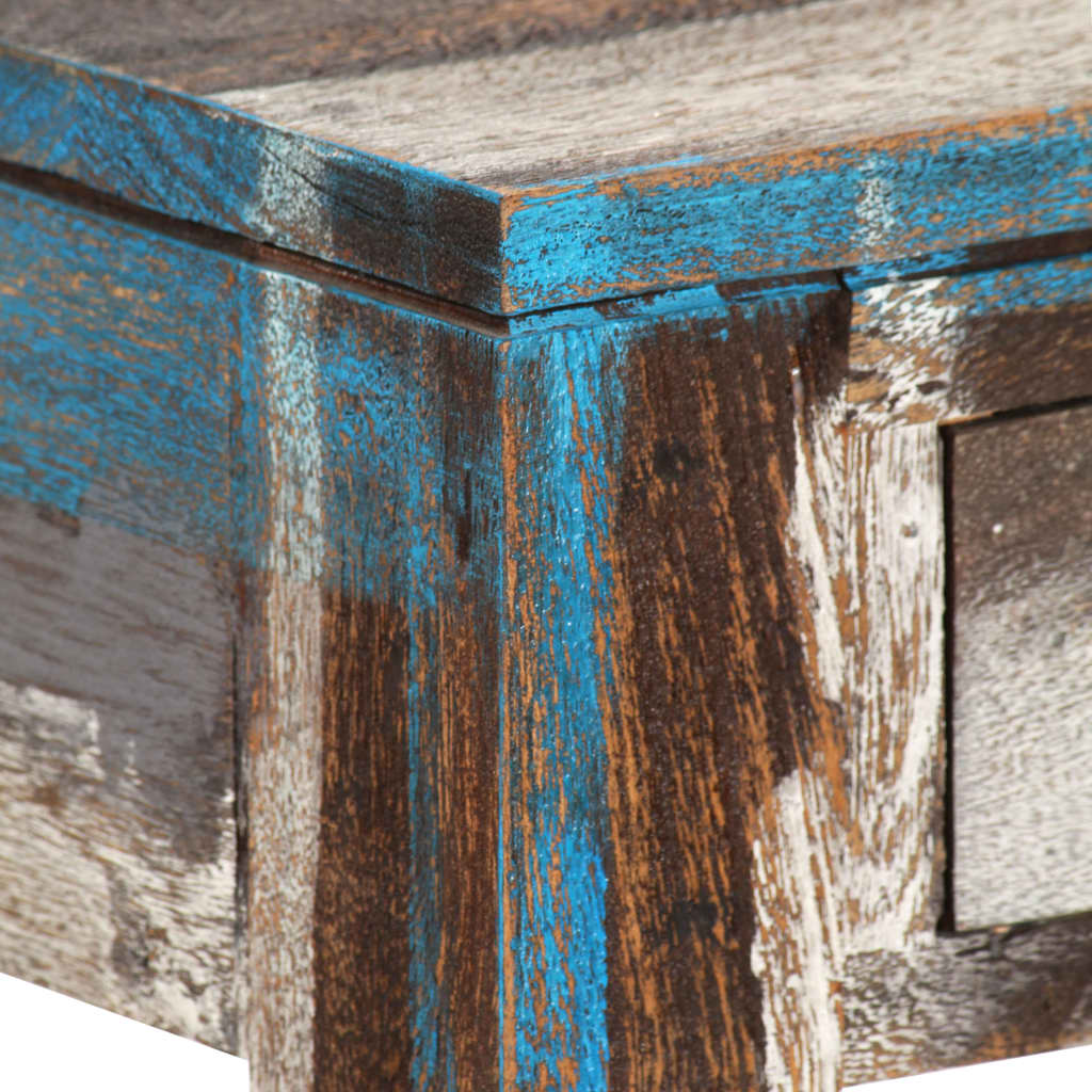 Consolle vintage in legno massello 118 x 30 x 80 cm