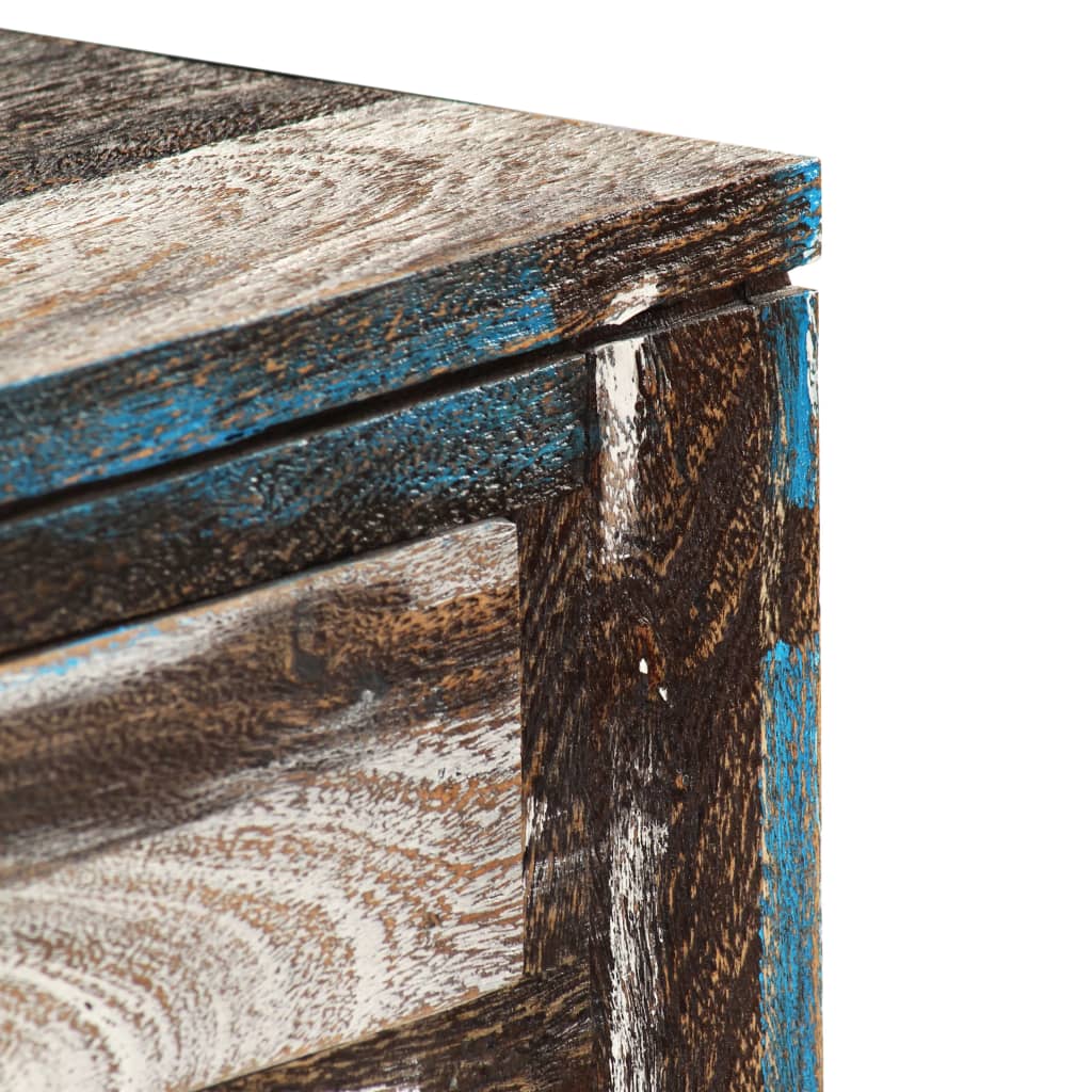 Consolle vintage in legno massello 118 x 30 x 80 cm