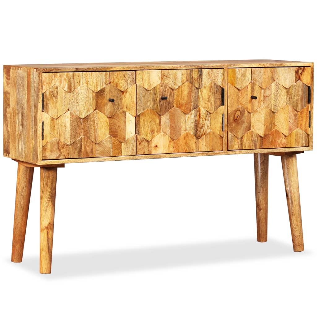 Credenza Legno massello di mango 118 x 35 x 75 cm