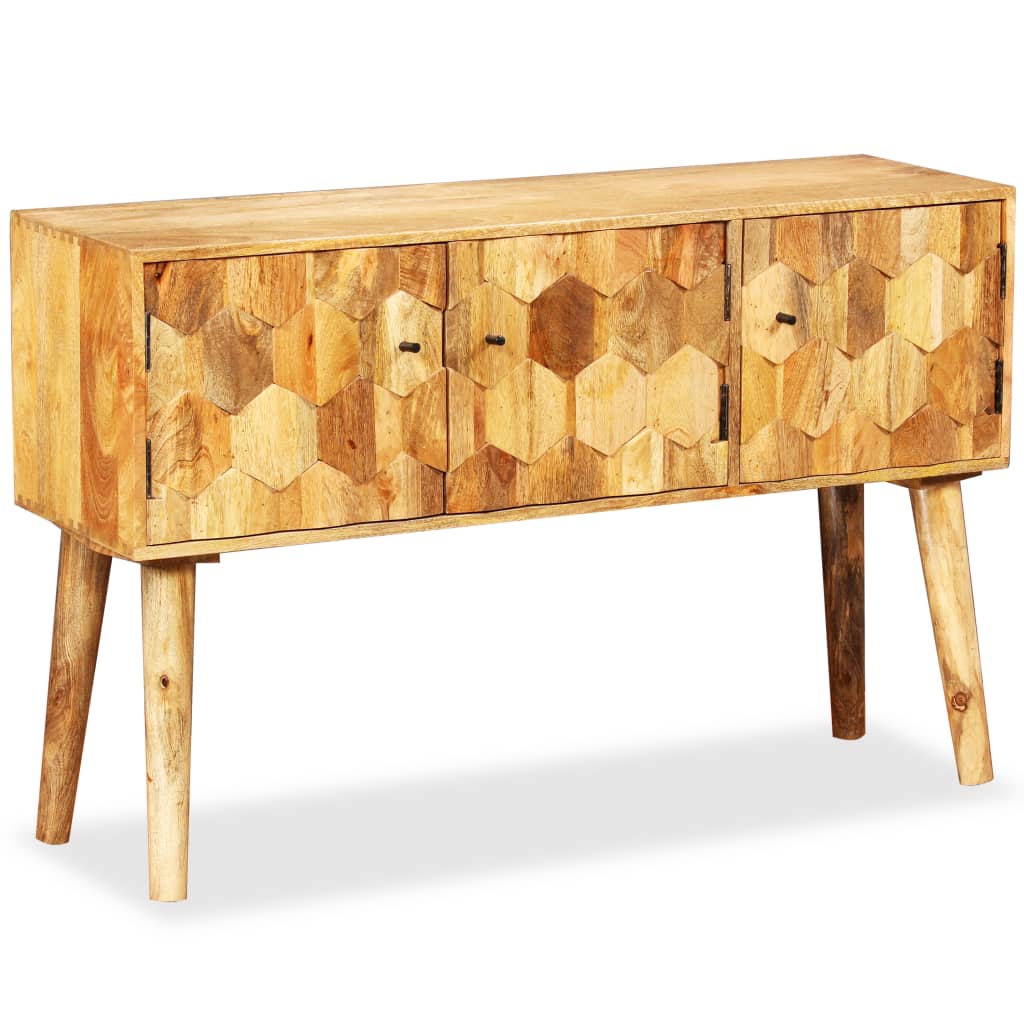 Credenza Legno massello di mango 118 x 35 x 75 cm