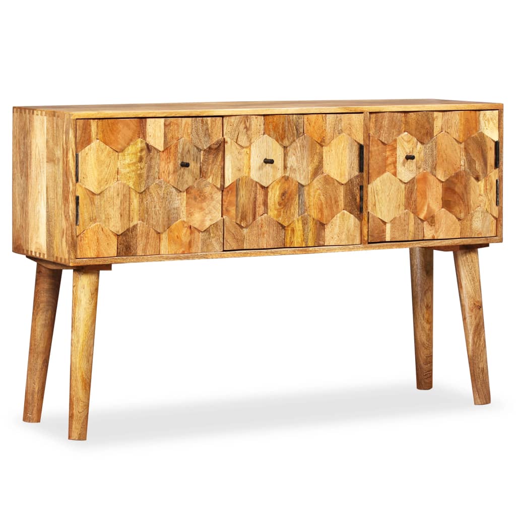 Credenza Legno massello di mango 118 x 35 x 75 cm