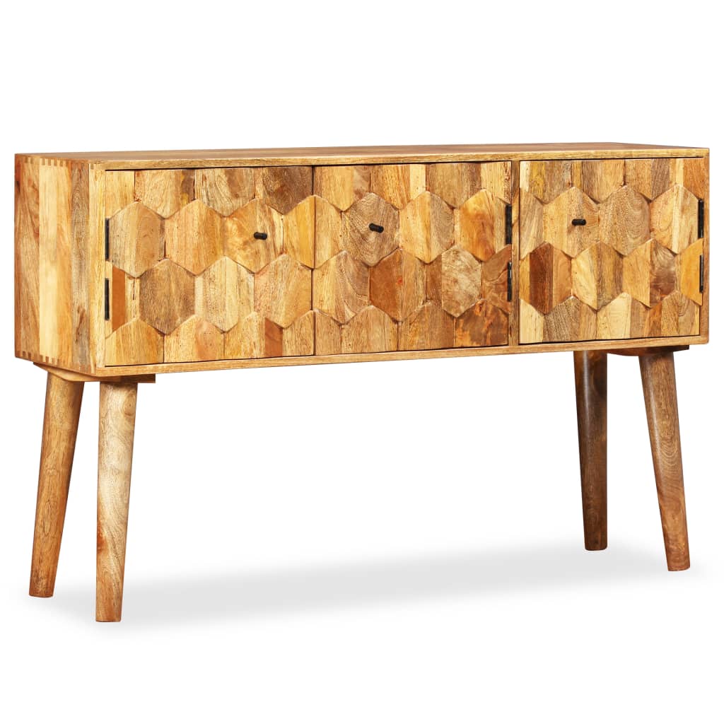 Credenza Legno massello di mango 118 x 35 x 75 cm