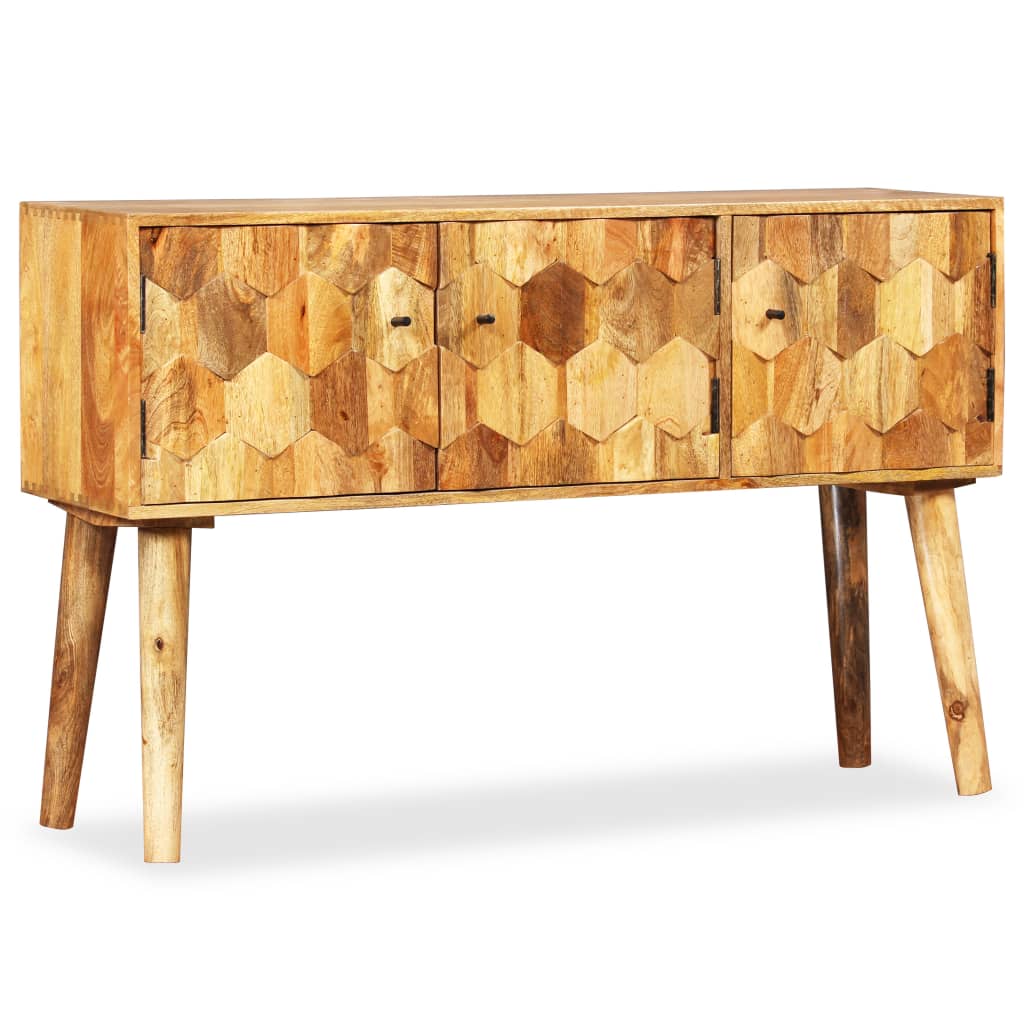 Credenza Legno massello di mango 118 x 35 x 75 cm