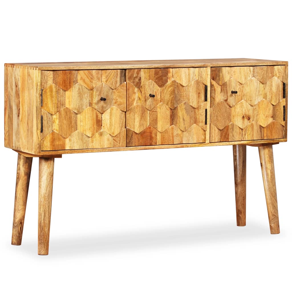 Credenza Legno massello di mango 118 x 35 x 75 cm