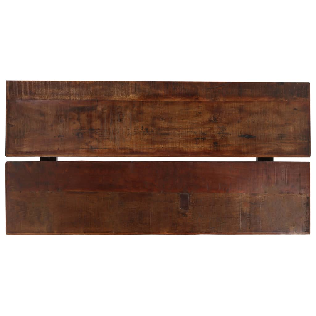 Table de bar Bois massif de récupération Marron 150x70x107 cm