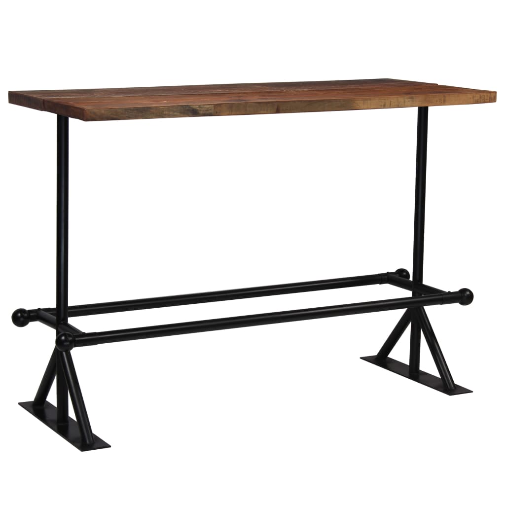 Massivholzholzholz Tisch der braunen Genesung 150x70x107 cm