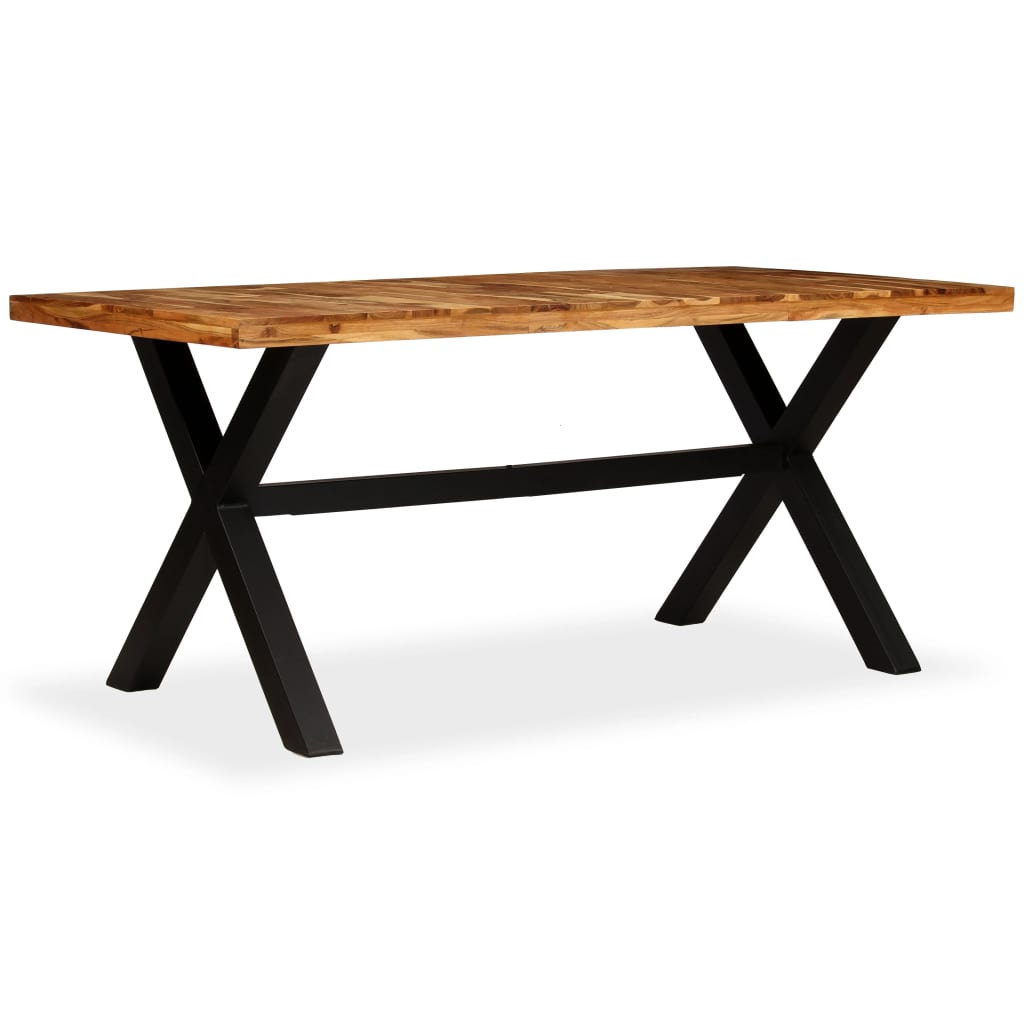 Acacia and mango dining table 180x90x76 cm
