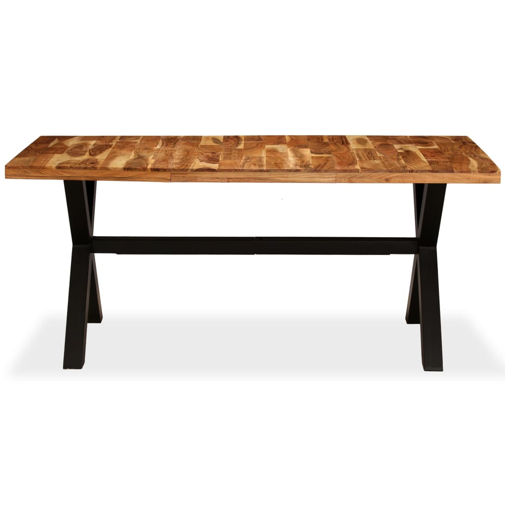 Table de salle à manger Bois d'acacia et manguier 180x90x76 cm