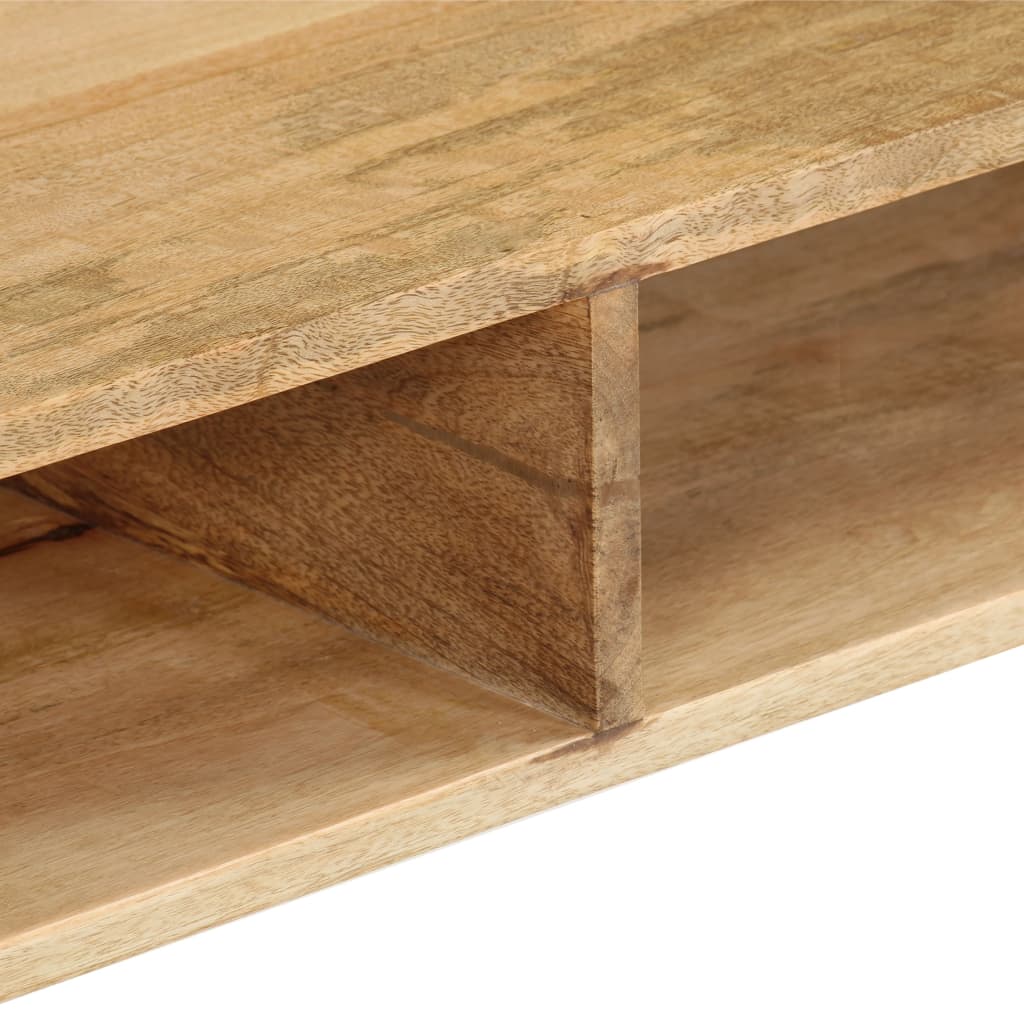 Tavolino basso Legno massello di mango 100 x 60 x 45 cm