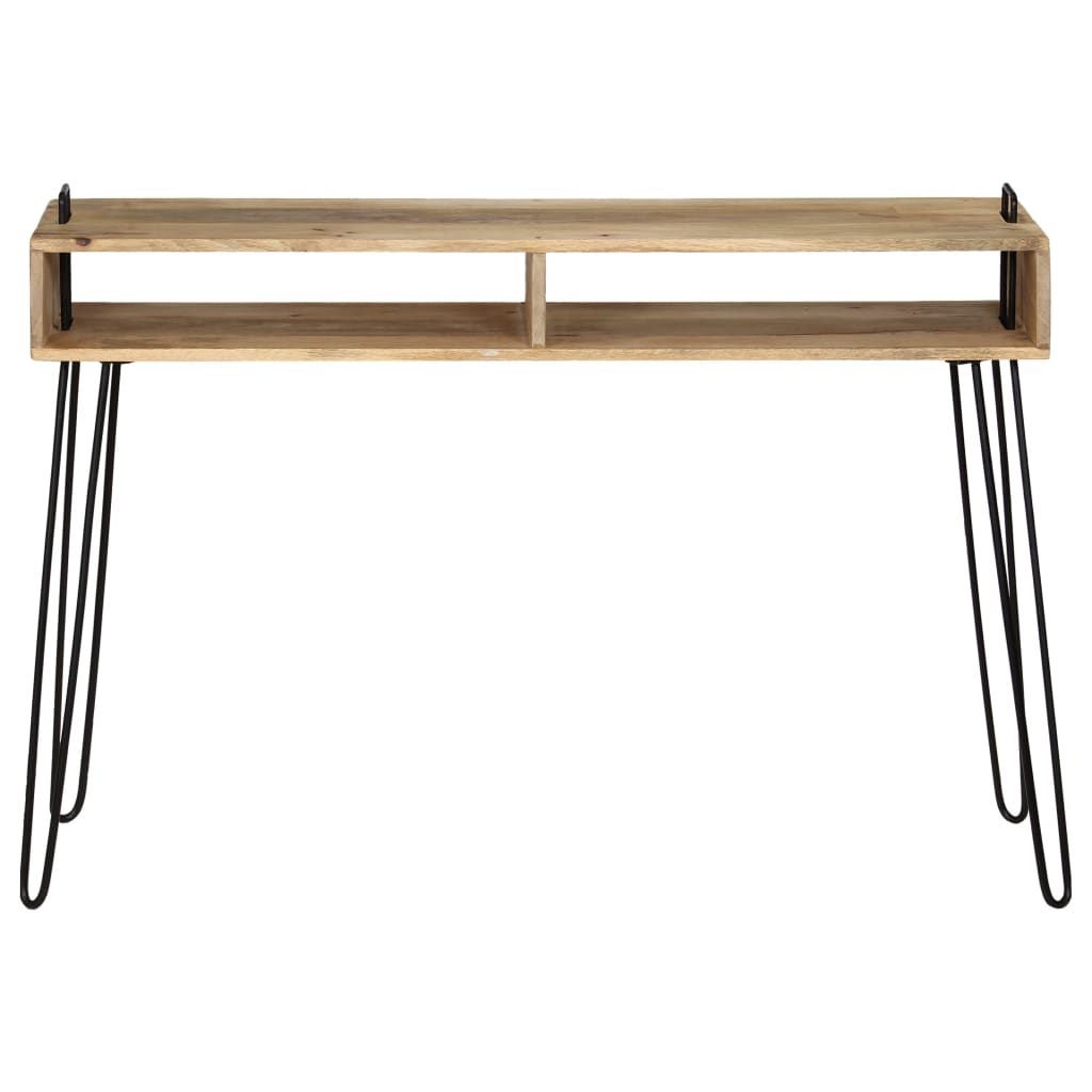 Solid mango wood console table 115 x 35 x 76 cm