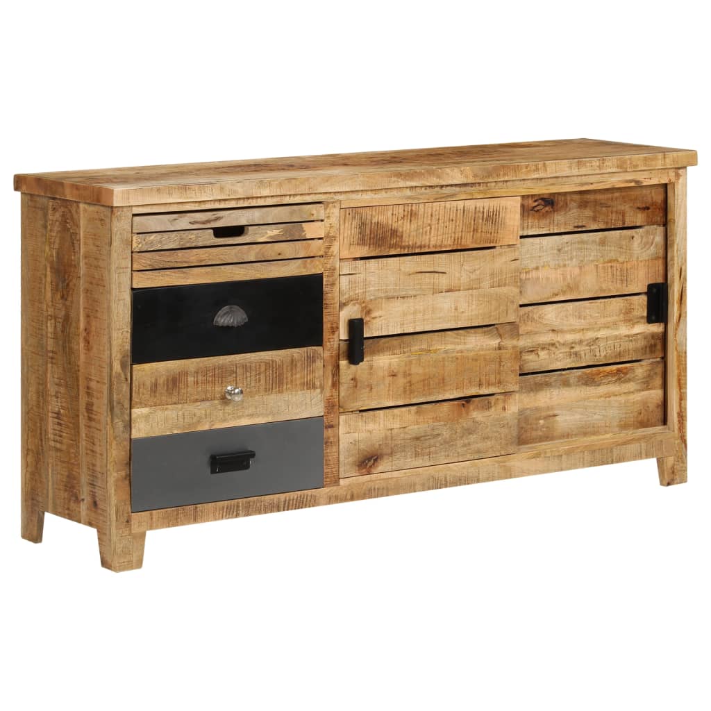 Festes Mangoholzbuffet 160 x 40 x 80 cm