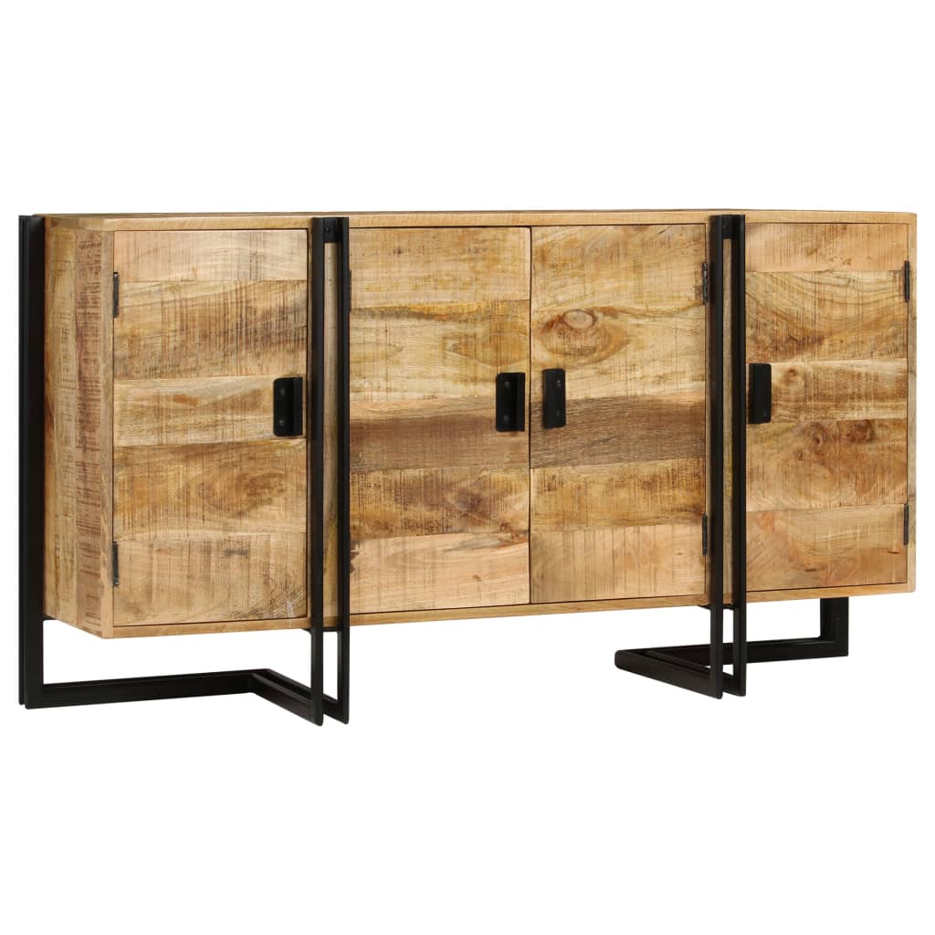 Festes Mangoholzbuffet 150 x 40 x 80 cm