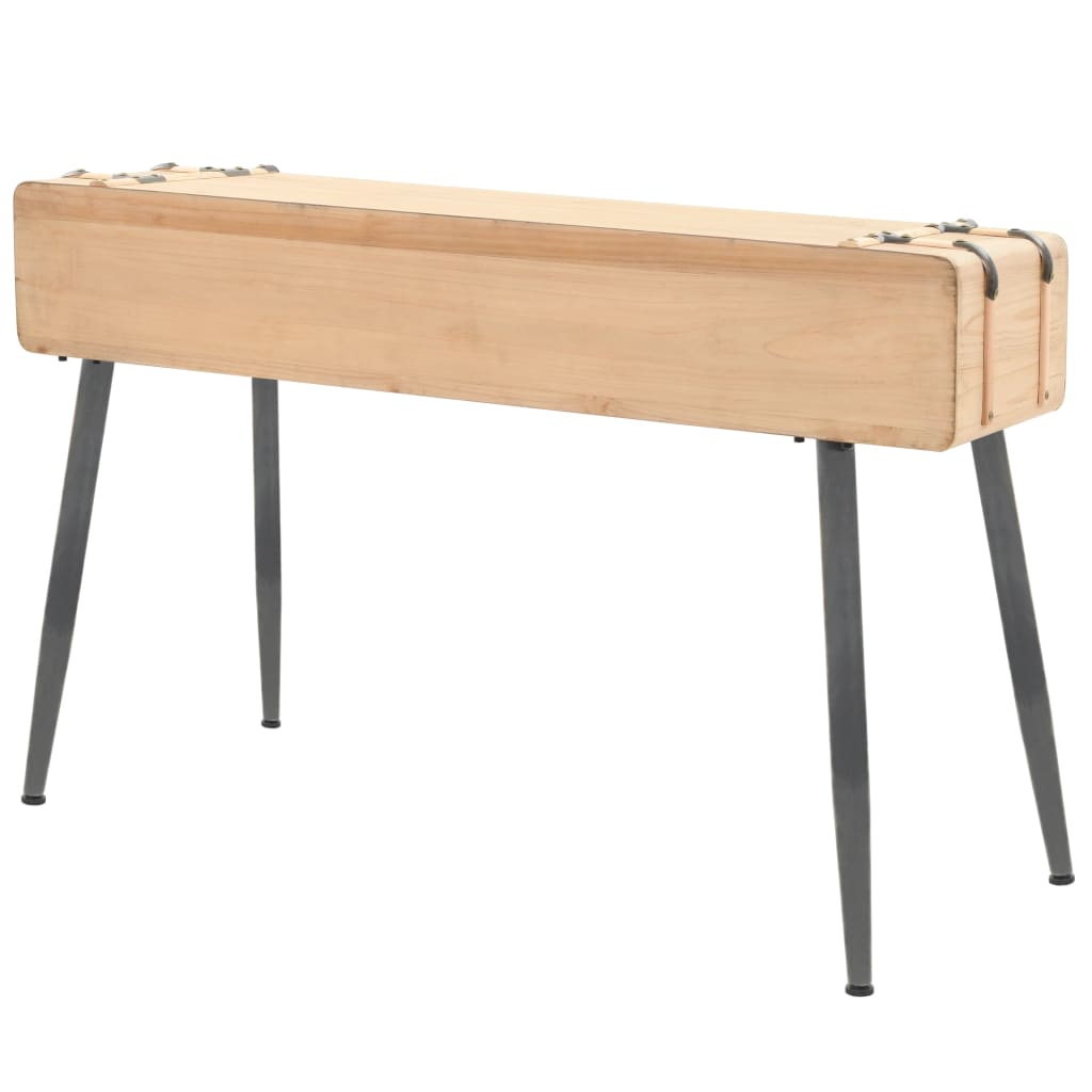 Table console Bois massif de sapin 115 x 40,5 x 76 cm