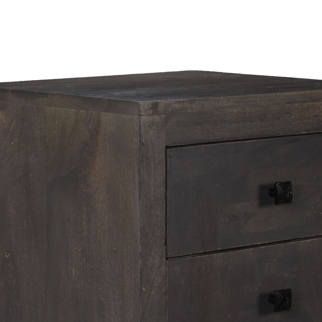 Credenza in legno massello di mango 40 x 40 x 91 cm