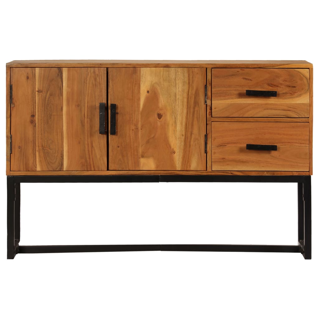 Credenza marrone 110x30x70 cm Legno massello di acacia