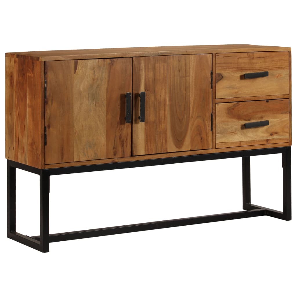 Credenza marrone 110x30x70 cm Legno massello di acacia