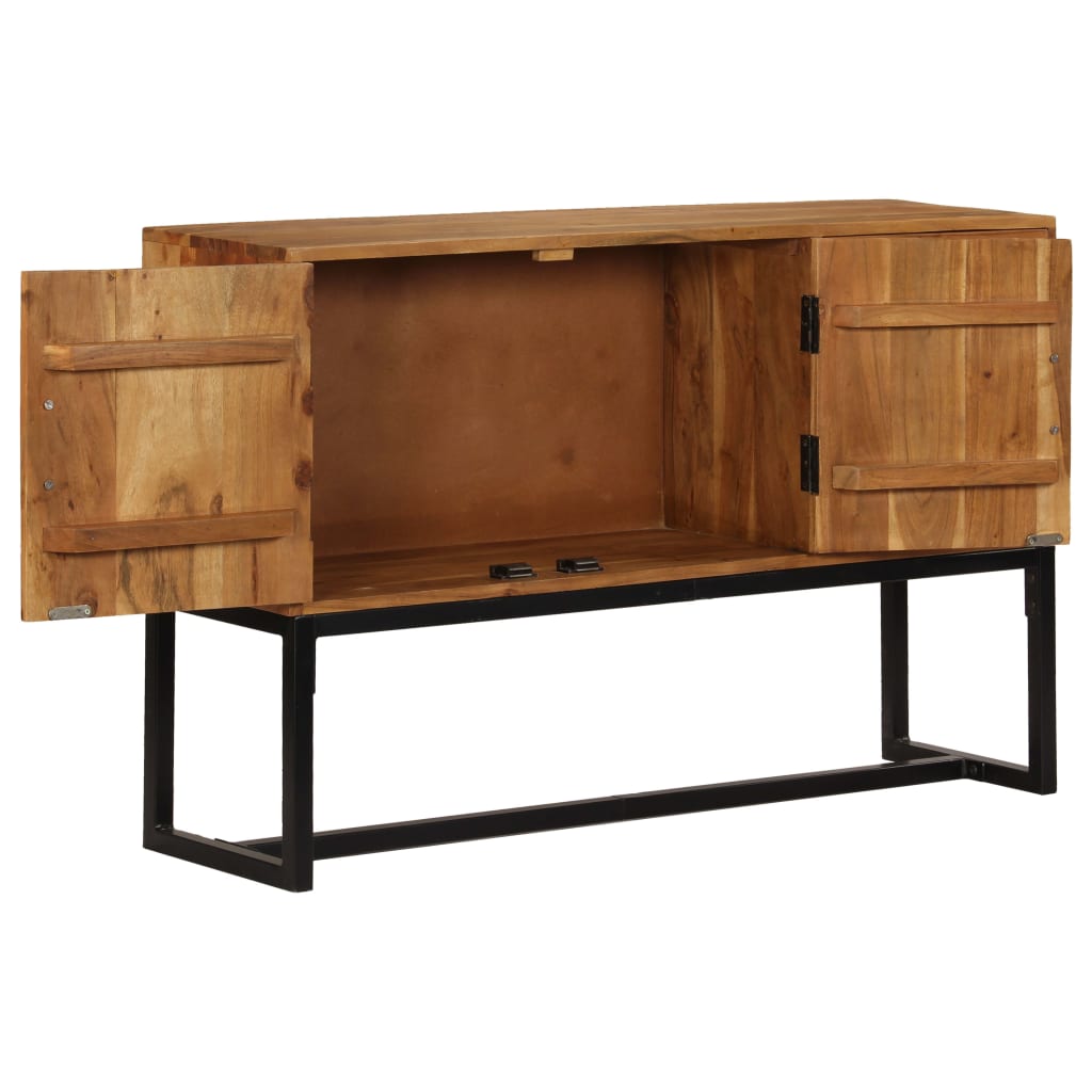 Braunes Buffet 110x30x70 cm Festes Akazieholz