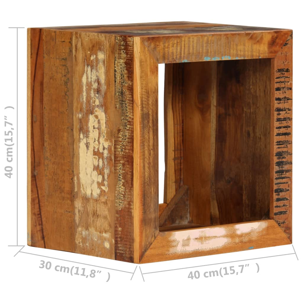 Stuhl 40x30x40 cm Solid Recovery Wood