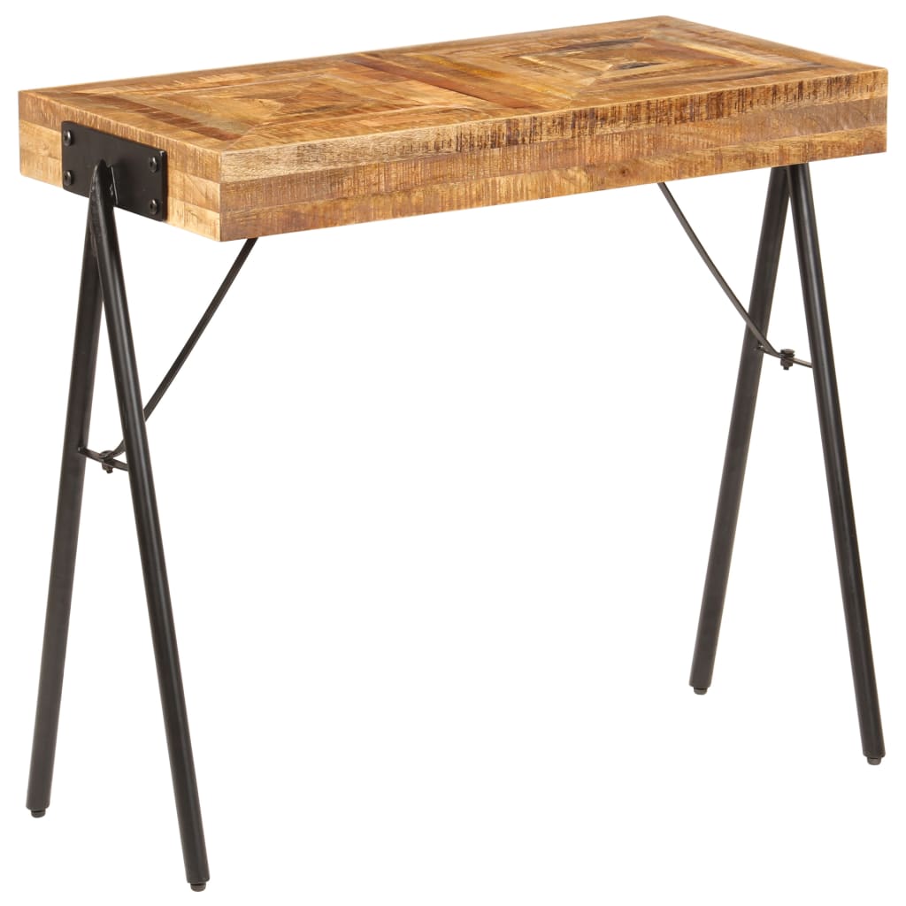 Solid mango wood console table 80 x 40 x 75 cm